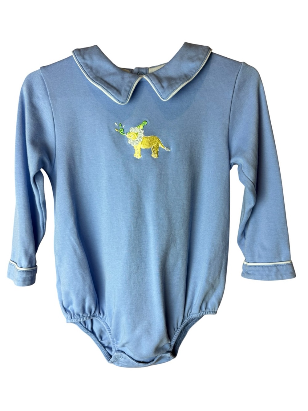 Beaufort Bonnet Company Biltmore Bubble Blue Lion Birthday 18-24M